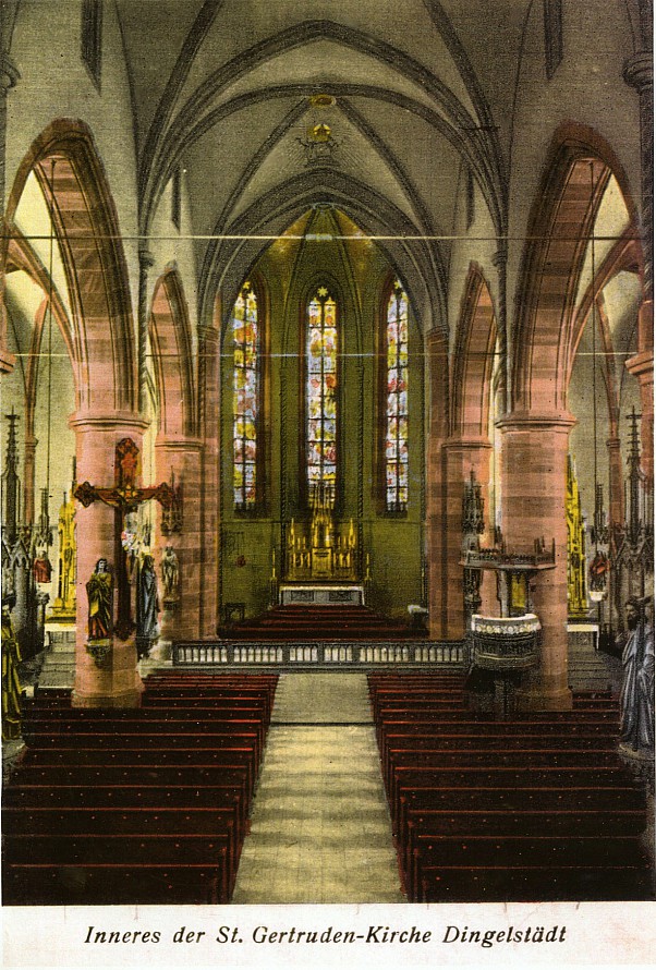 1930 Kirche Innen