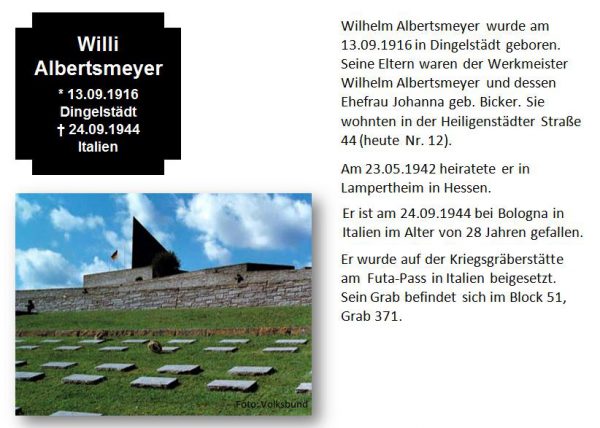 Albertsmeier, Willhelm