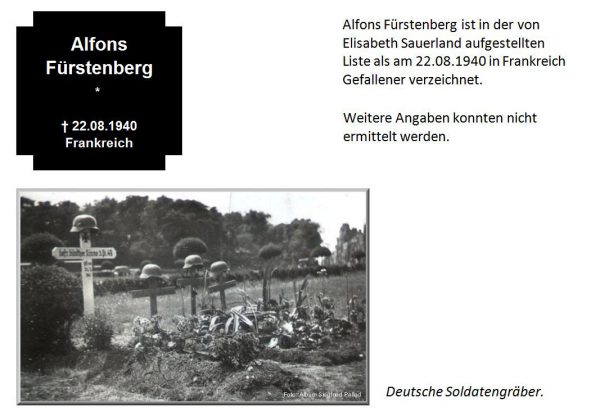 Fürstenberg, Alfons
