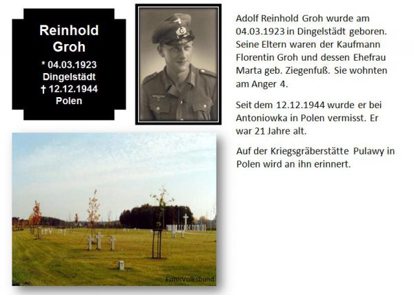 Groh, Reinhold