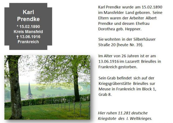 Prendke, Karl