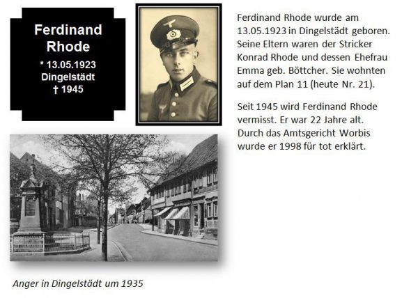 Rhode, Ferdinand