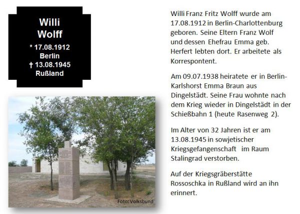 Wolff, Willi